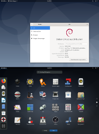 Gnome unter Debian 10